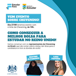 Bolsa Chevening - Evento dá dicas para estudar no Reino Unido